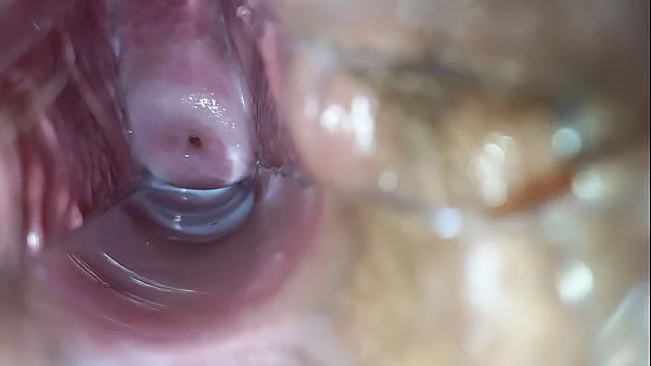 Pulsating orgasm inside pussy