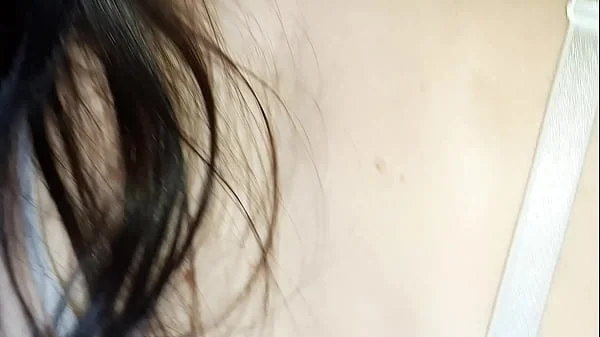 I tied my girlfriend's hands and cum in her mouth - Lesbian illusion girls