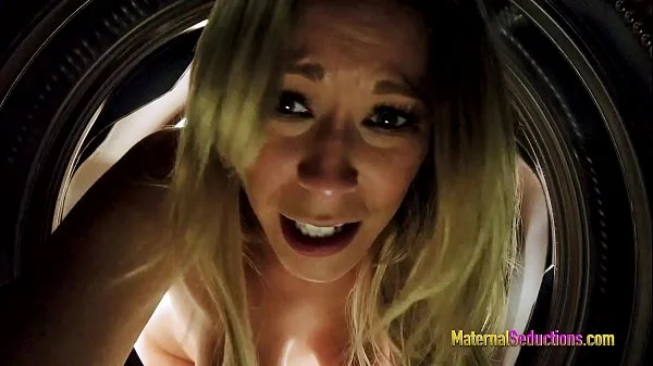 Fucking My Busty Step Mom While She is Stuck in the Washing Machine - Nikki Brooks