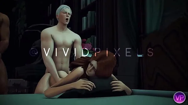 HERMIONE DOUBLE PENETRATION THREESOME | HARRY POTER | THE SIMS 4