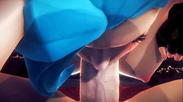 LOL Hentai - Jinx tied up like a bitch hardsex - Japanese Asian Manga Anime Film Game Porn