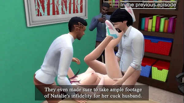 Horny Wife Cheats In Front of Husband - Part 4 - DDSims