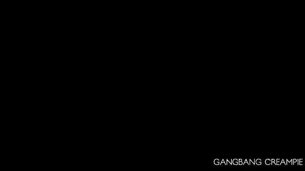 GangbangCreampie - Hot Ginger Readhead Gets Fucked In Ganbang Till Cum Oozes Out Her Pussy