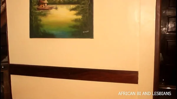 POV the handyman technician with his client in an unprecedented fuck during TV troubleshooting on African Bi and Lesbians