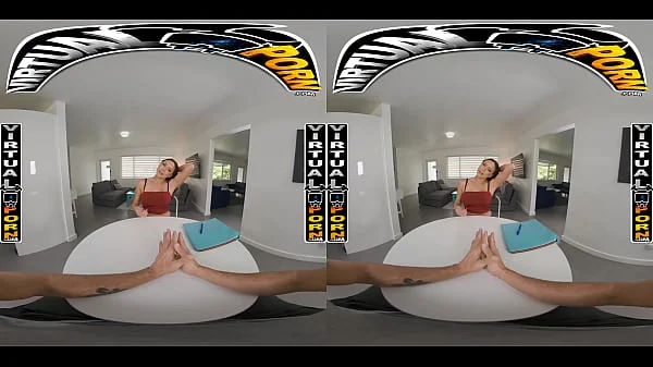 VIRTUAL PORN - French Anal Lesson With Cassie Del Isla In VR