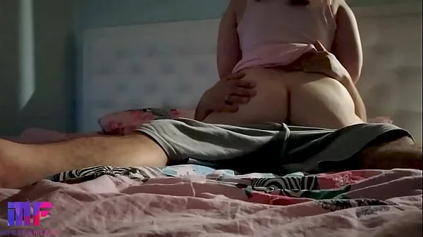 Hidden camera. Slut girlfriend fucking my husband