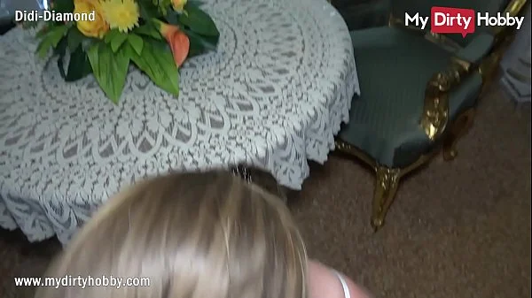 - Housemaid swallows a cumshot from her boss while his wife is away