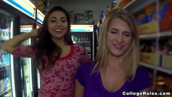 RULES - Dixie Belle And Serena Torres Getting Fucked In Public Mini Mart