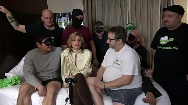 MRS DAWSON BEFORE HER GANGBANG GOING OVER WHAT THE GUYS ARE ALLOWED TO DO