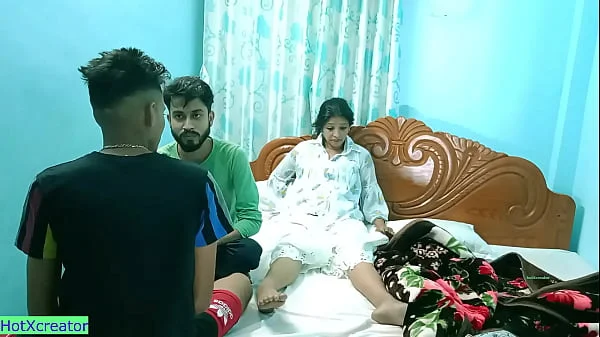 Indian wife shared with close friend! She was not ready for sex!